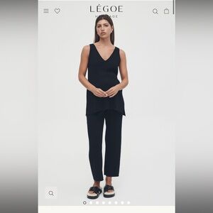 LÉGOE Heritage Ribbed Knit Tank and Pant Set
